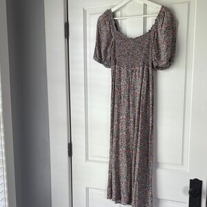 Wild Fable Target Multicolor Floral Summer Dress medium